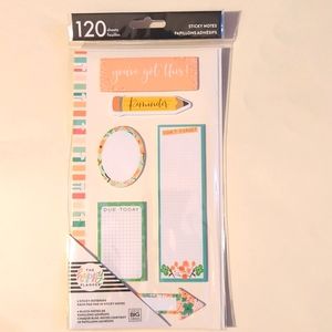 The Happy Planner Sticky Notes NWT you've got this Reminder Don't Forget